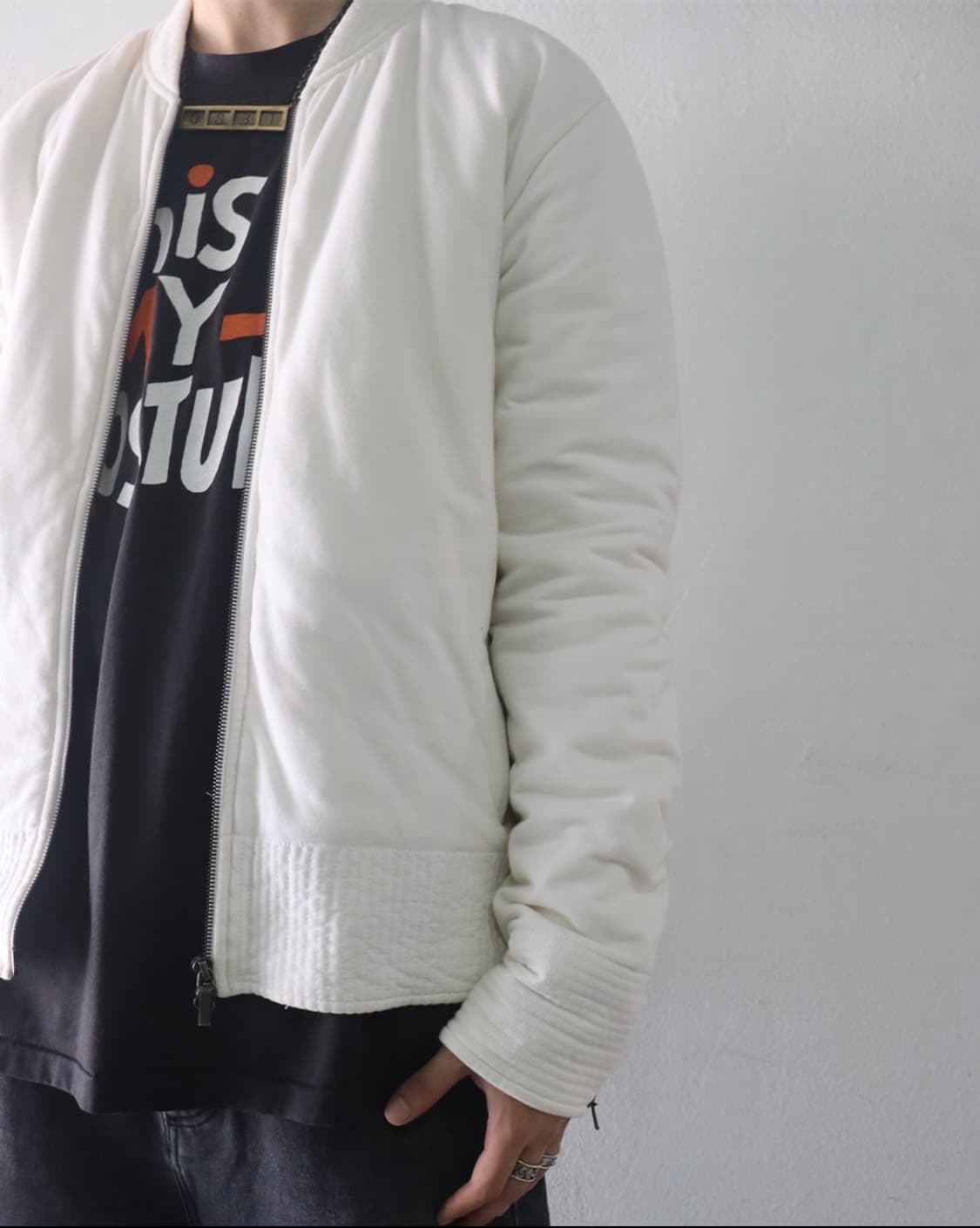 질샌더 라프시몬스 퀼티드 집업 자켓 상품이미지3