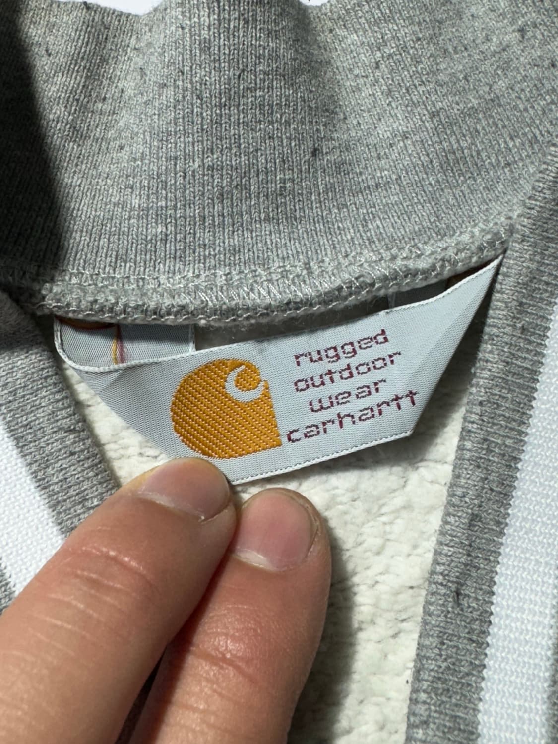 칼하트 C로고 바시티 자켓 상품이미지3