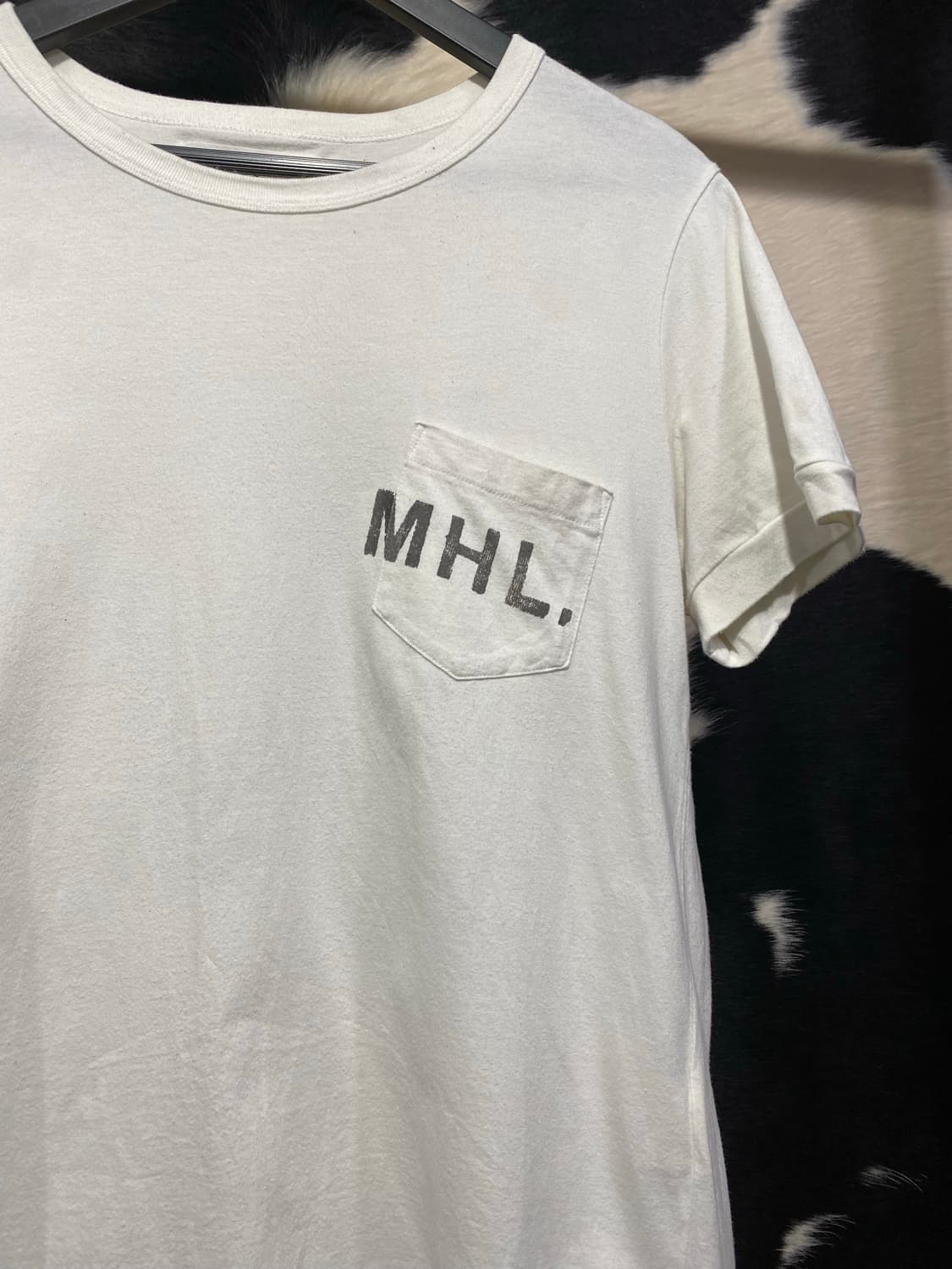 MHL 로고 프린팅 반팔티셔츠 상품이미지3