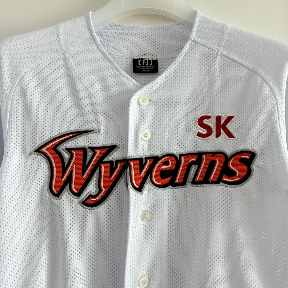 SK와이번스 노마킹 올드 야구 유니폼 상품이미지4
