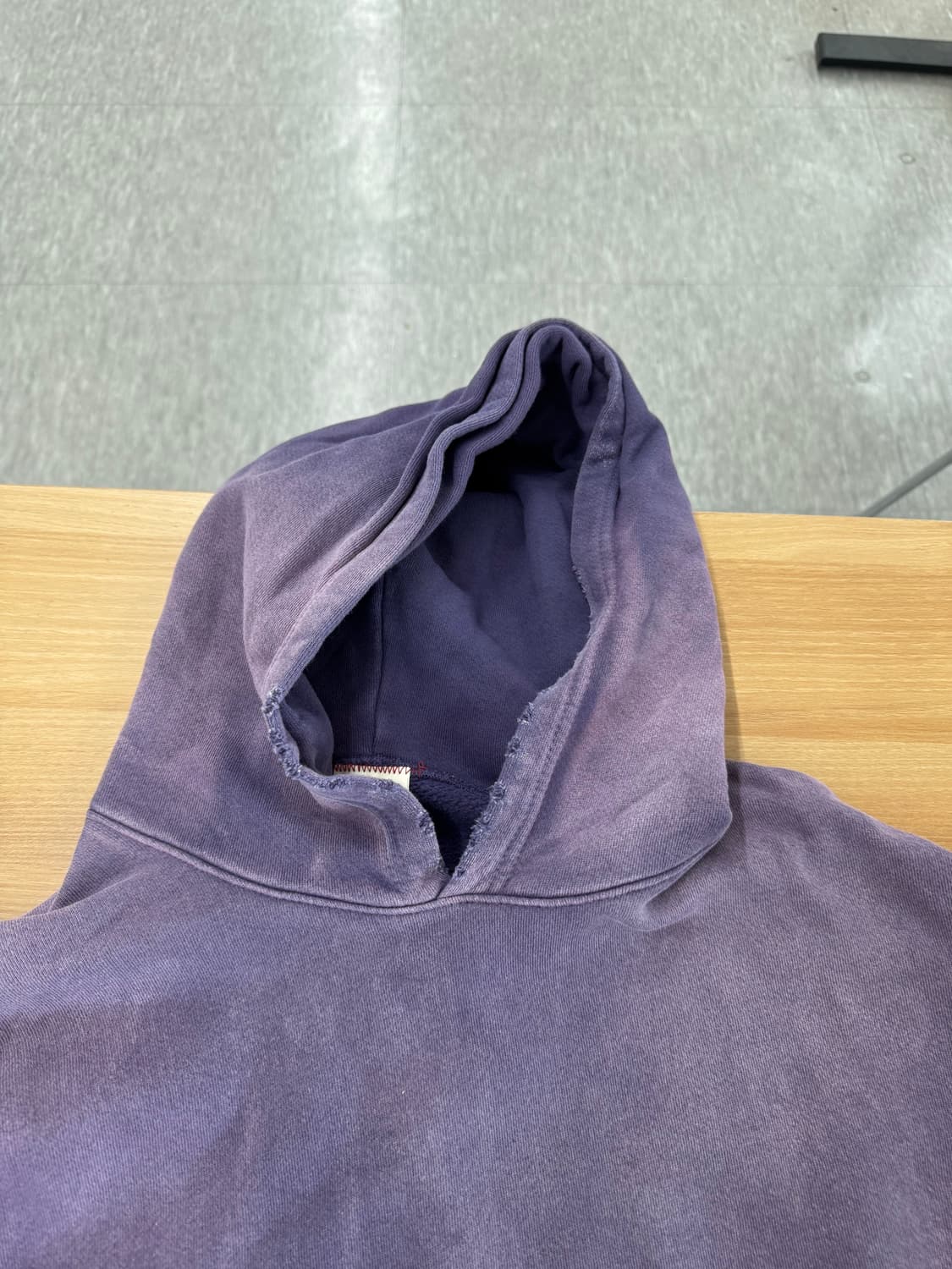 퍼플 데미지 후디  상품이미지4