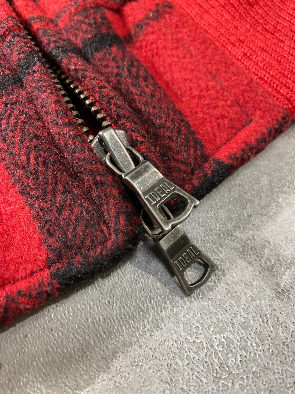 [M] Retro Grade 일본빈티지 투웨이 울 레더 후드집업 자켓 상품이미지5