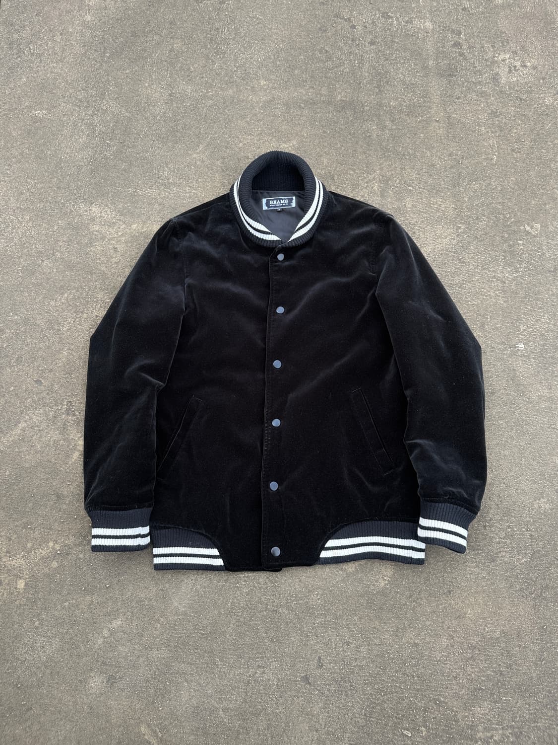 빔즈 벨벳 벨루어 자켓 바시티 스타디움 자켓 M 상품이미지1