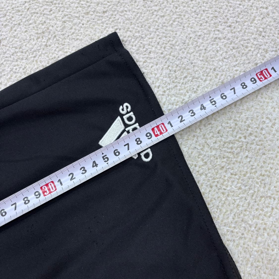 L 아디다스 블랙 트레이닝 반바지 0325E 상품이미지7