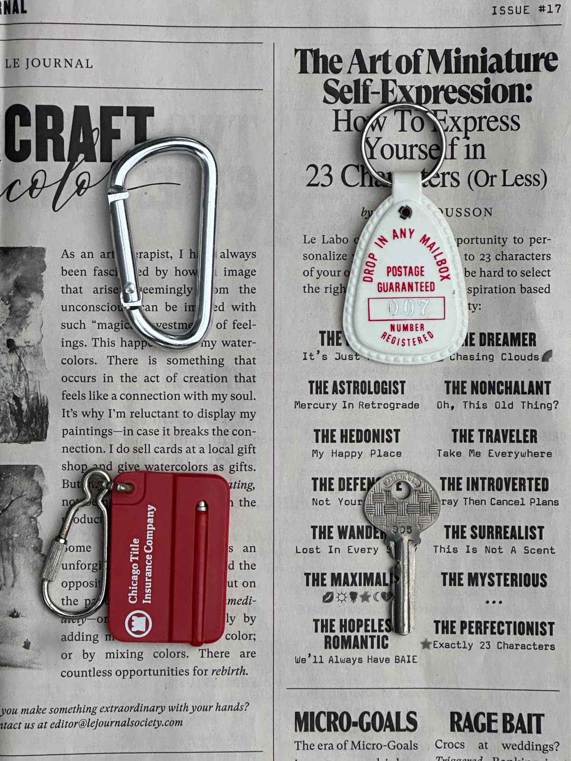 [EAST] America vintage keyring 상품이미지1