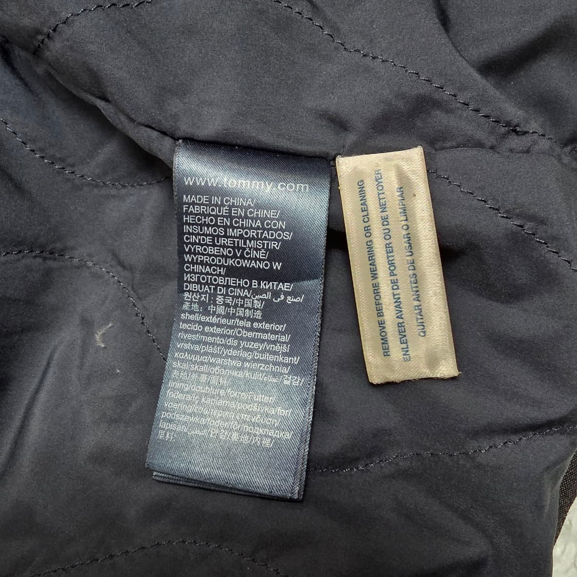 타미힐피거 남성 헤비 캔버스 덕다운 패딩 105 상품이미지9
