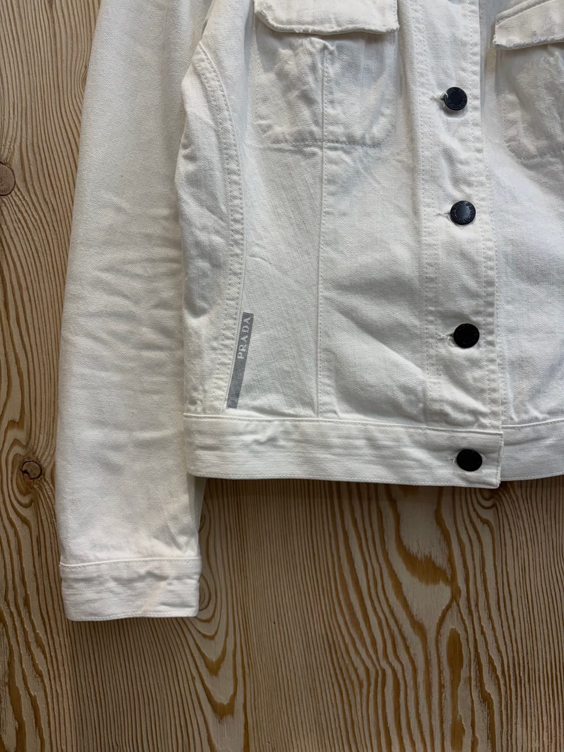 프라다 우먼스 트러커 자켓 상품이미지4