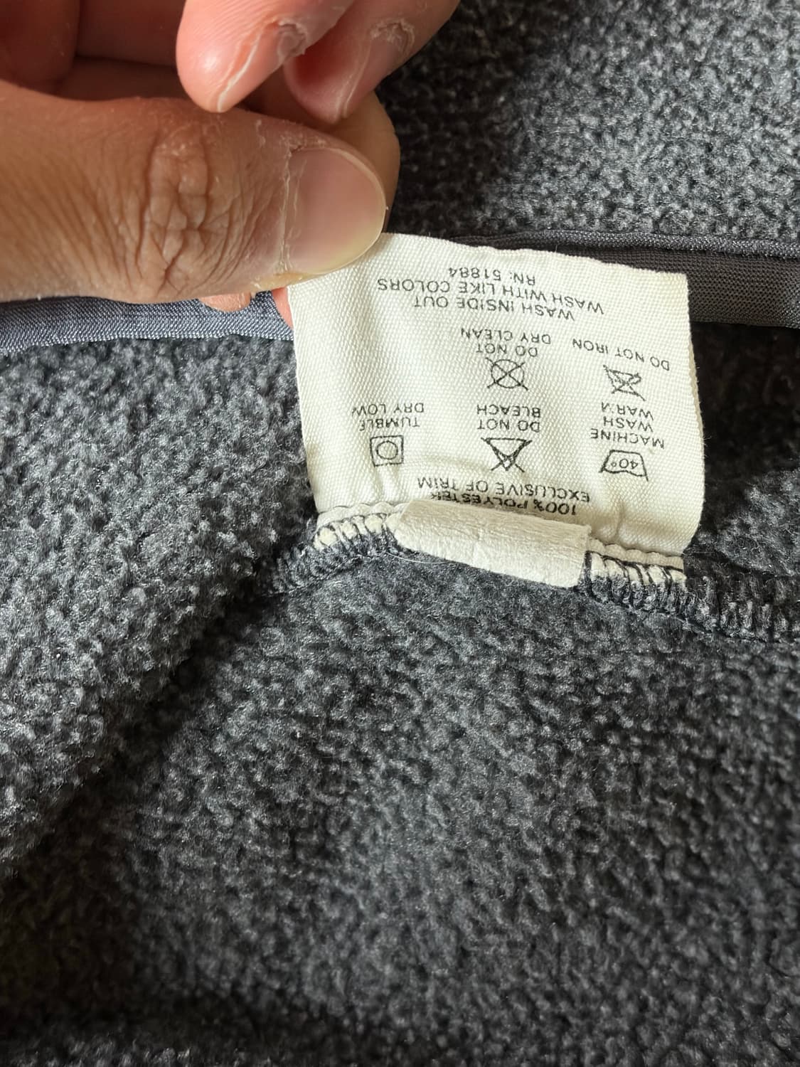 90s 파타고니아 신칠라 그레이 퍼플 rare 빈티지 상품이미지6