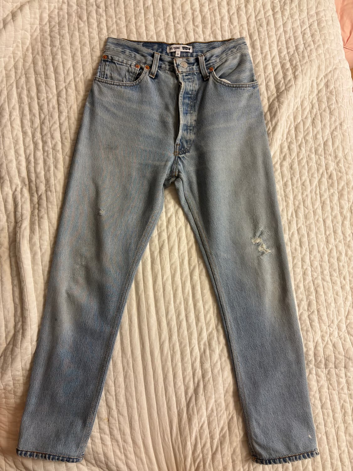 리던 리비이스 하이라이즈앵클크롭 24 새상품  상품이미지1