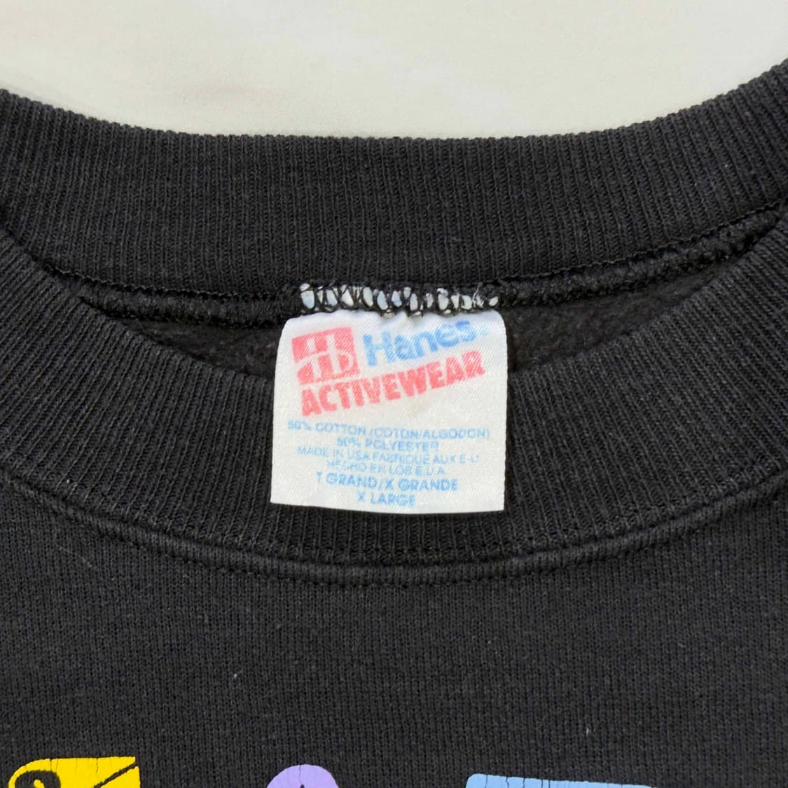 90s 헤인즈 스웻셔츠 USA 상품이미지3