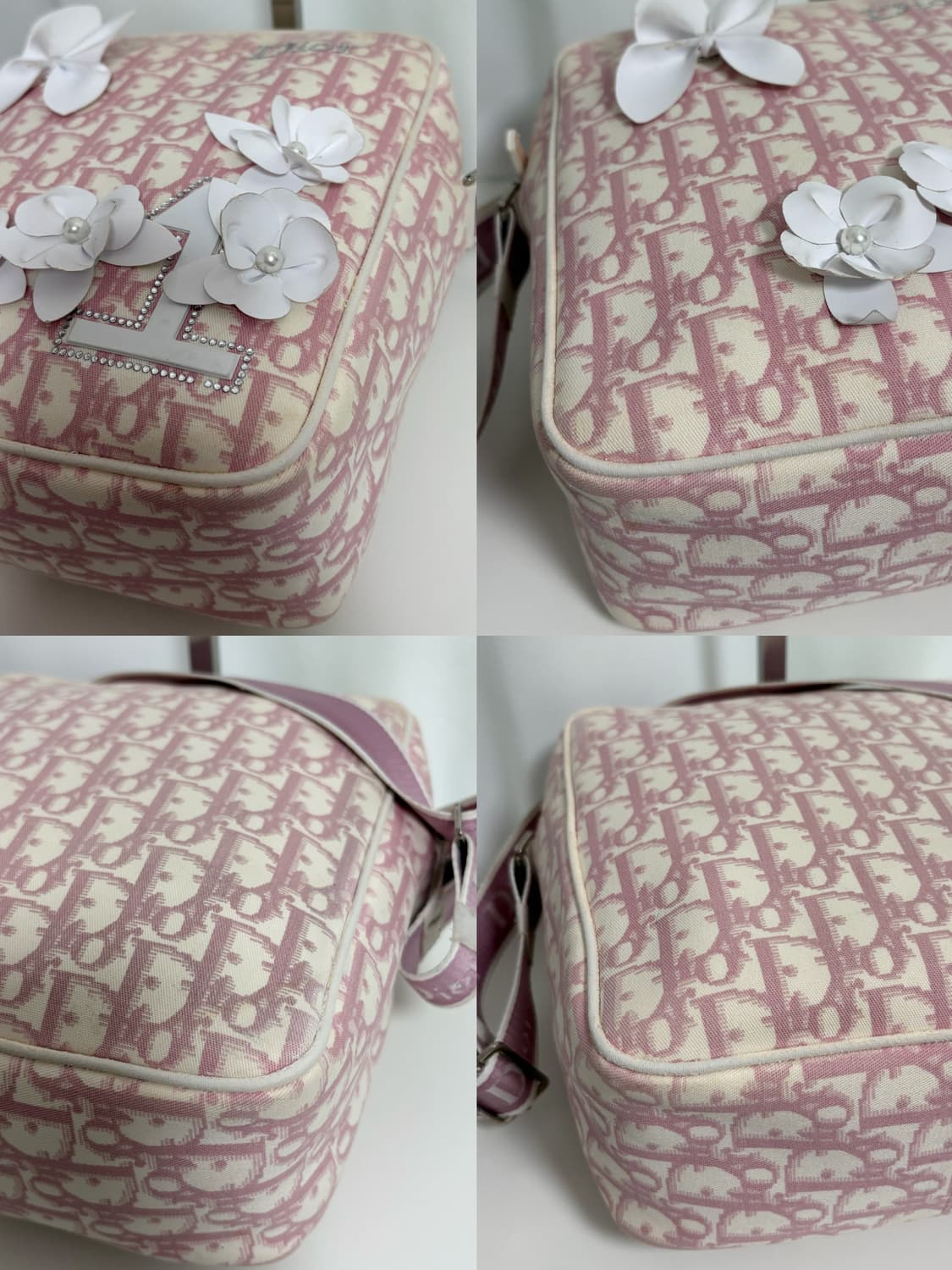 디올 오블리크 걸리 핑크 크로스백 상품이미지9