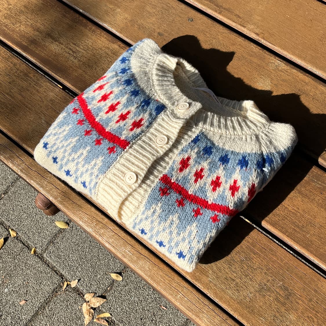 Muni:r Nordic pattern Cardigan 상품이미지2