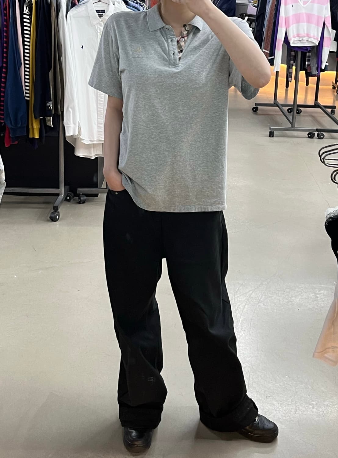 버버리 노바체크 카라티 상품이미지2