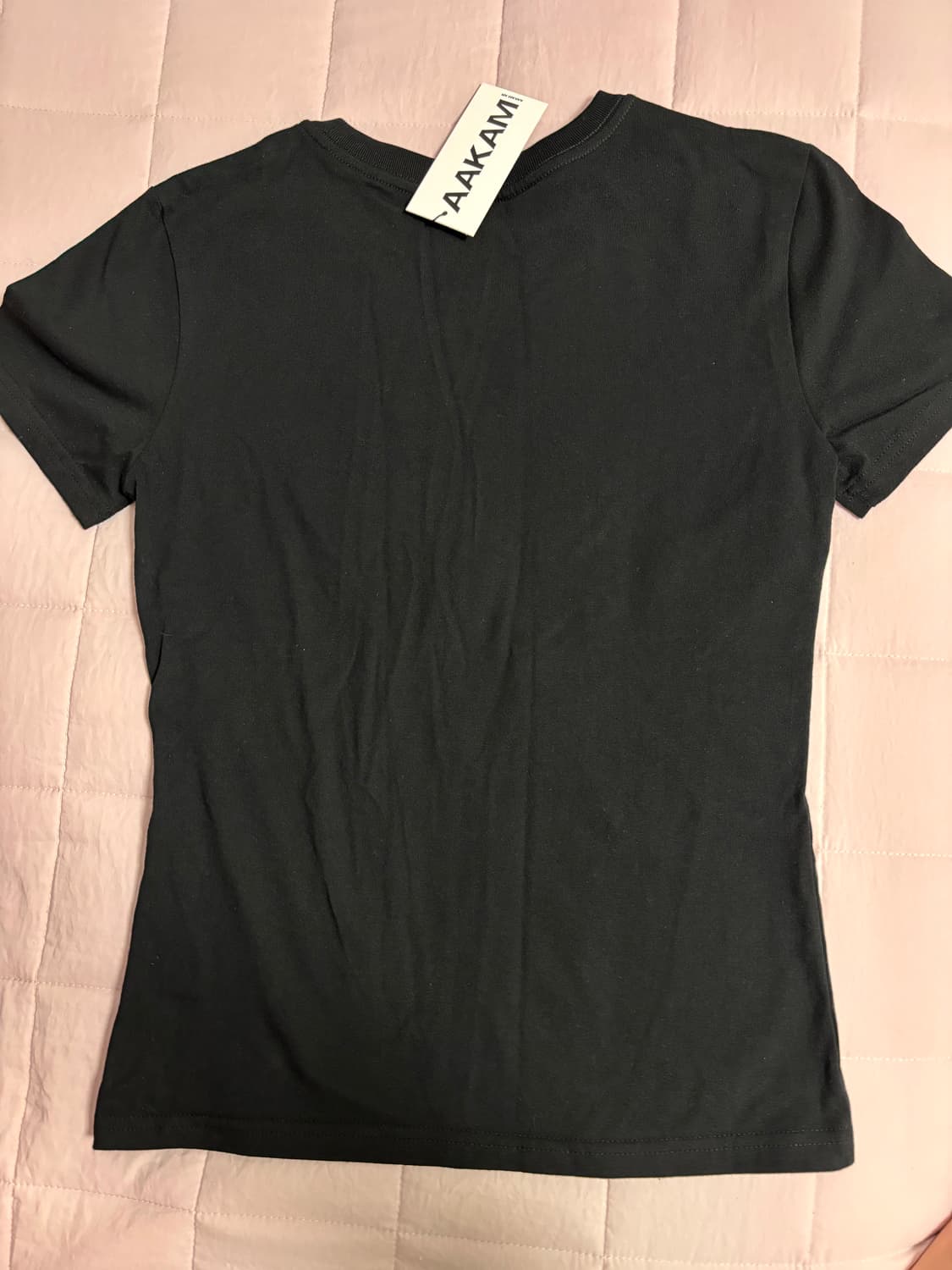 아캄 티셔츠 반팔 AKM CROS2 Half Top (Black) 상품이미지2