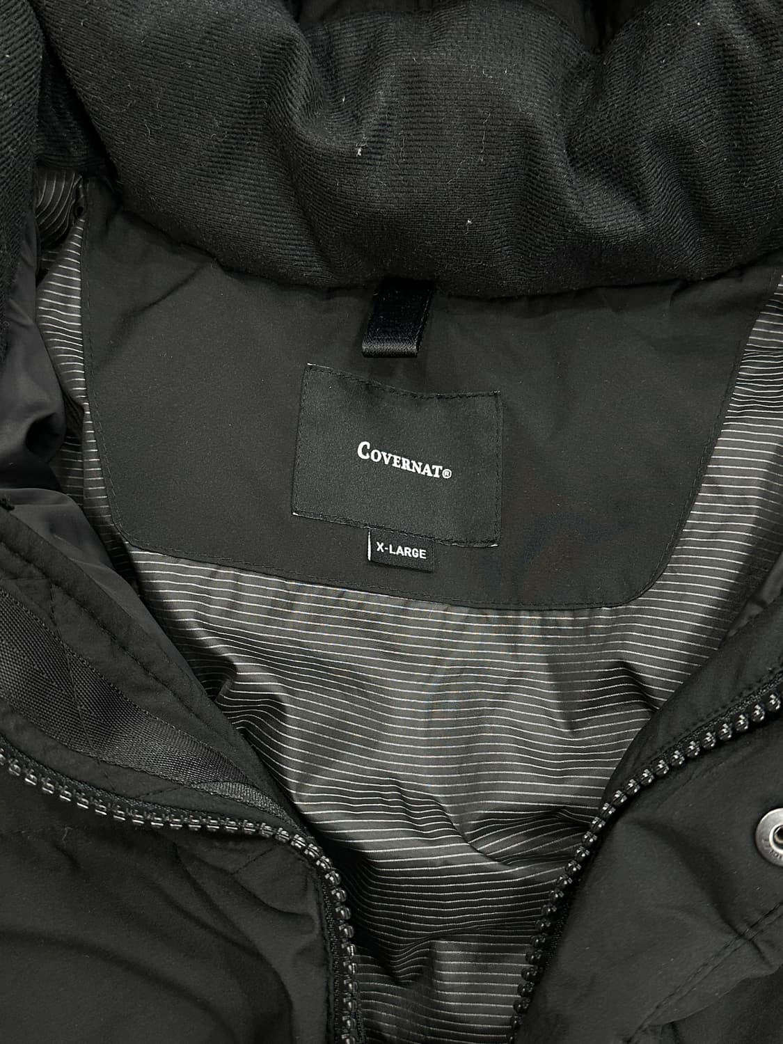 커버낫 롱패딩 블랙 상품이미지3