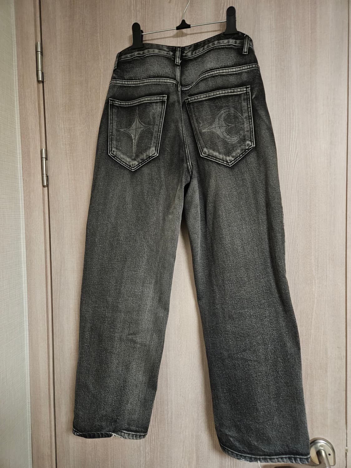 THUG CLUB 떠그클럽 더블니 레이저 데님 팬츠 상품이미지2