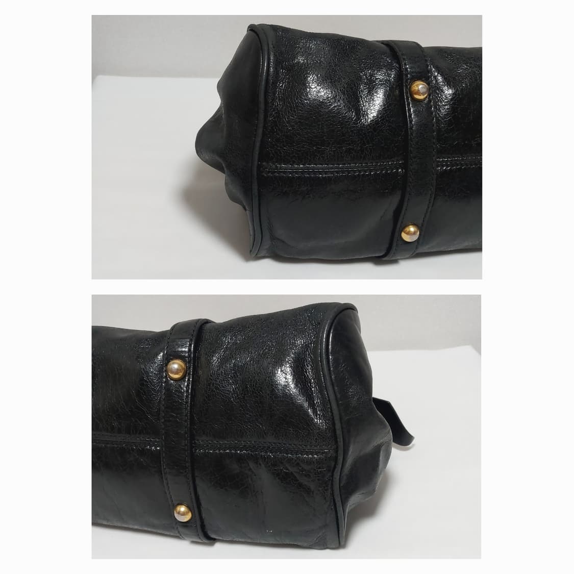 미우미우 비텔로 럭스 레더 리본 사첼백 2way (정품) 상품이미지8