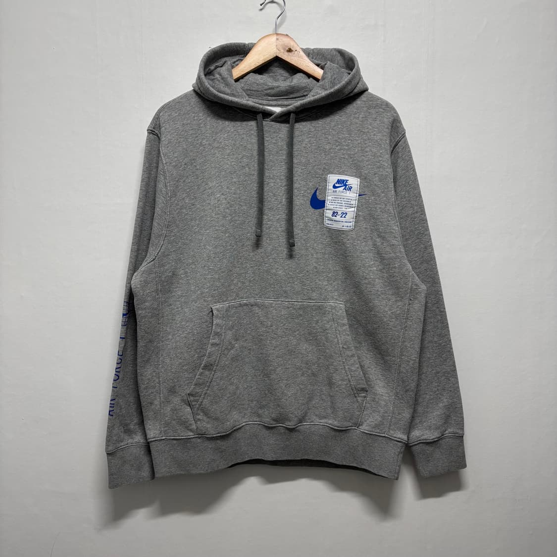 나이키 에어포스1 그레이 후드티 상품이미지1