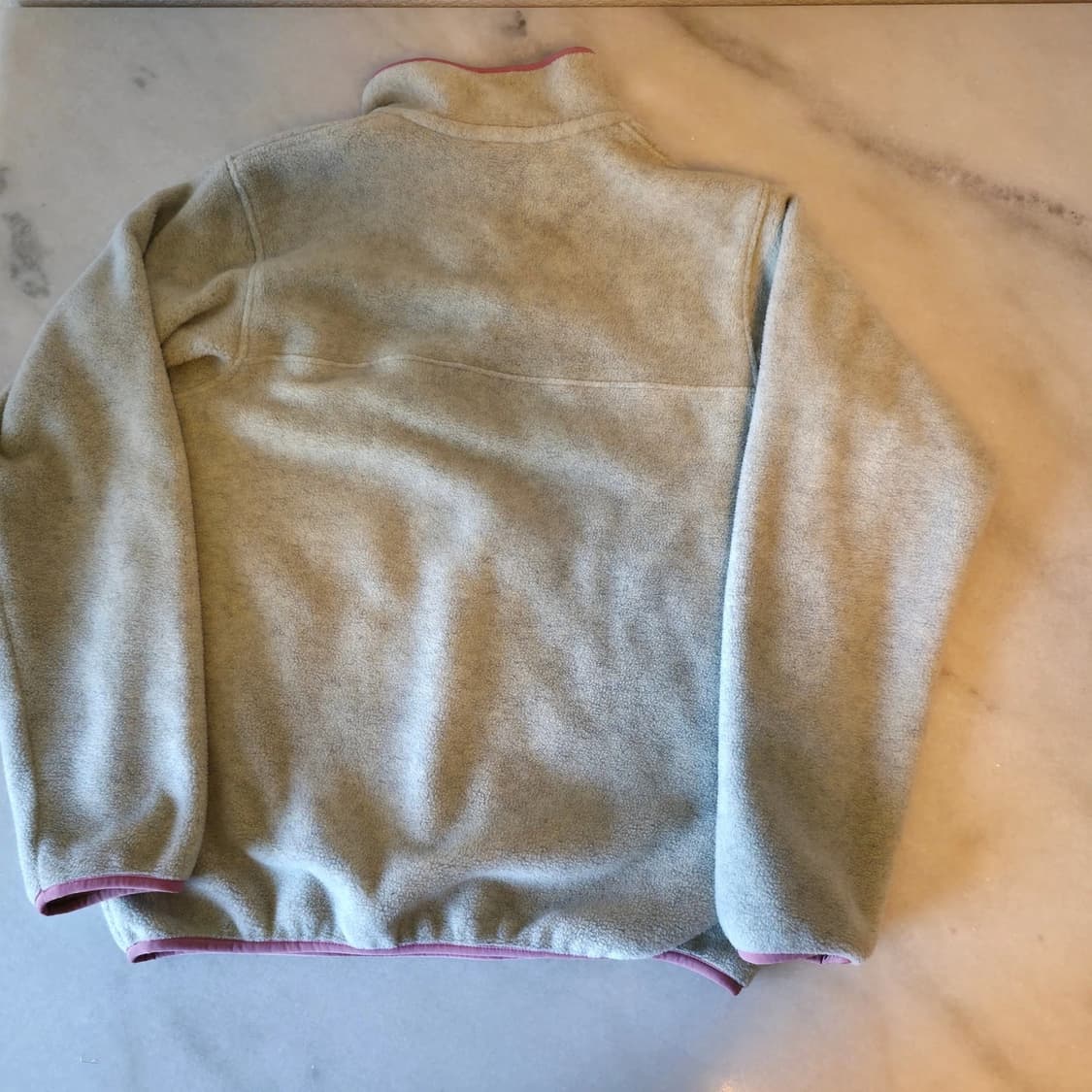 10s 파타고니아 신칠라 스냅-T 오프화이트 핑크 상품이미지4