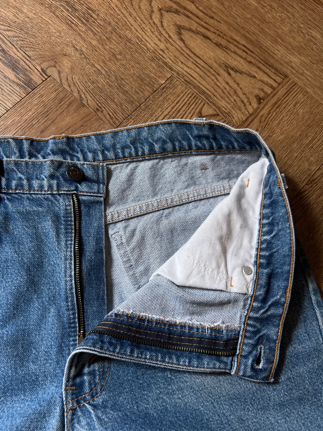 [36]90's 리바이스 517 오렌지탭 Made in USA 플레어진 상품이미지3