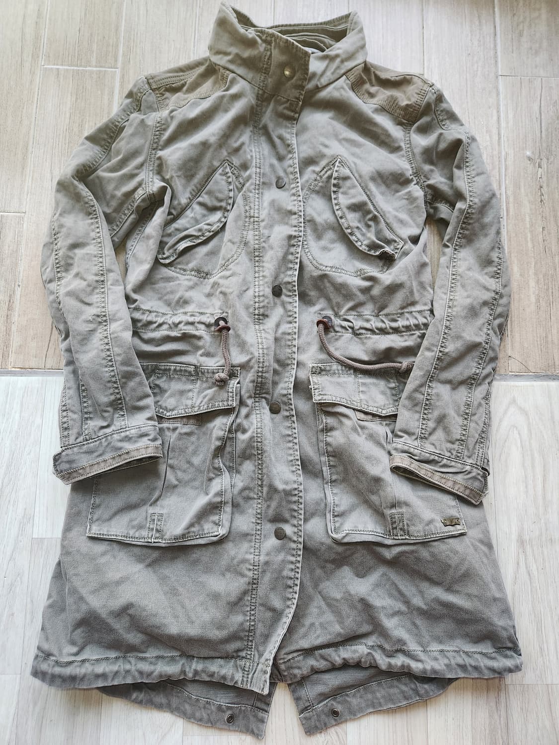 00s 리바이스 빈티지 밀리터리 숄더패치 야상 자켓 XS 상품이미지1