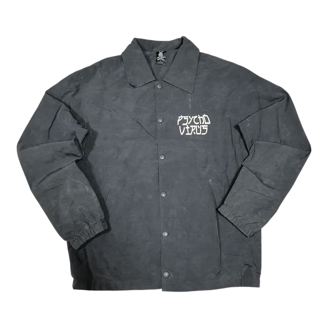 ✨ (바배) 스컬버니 블랙 코치 자켓 상품이미지2