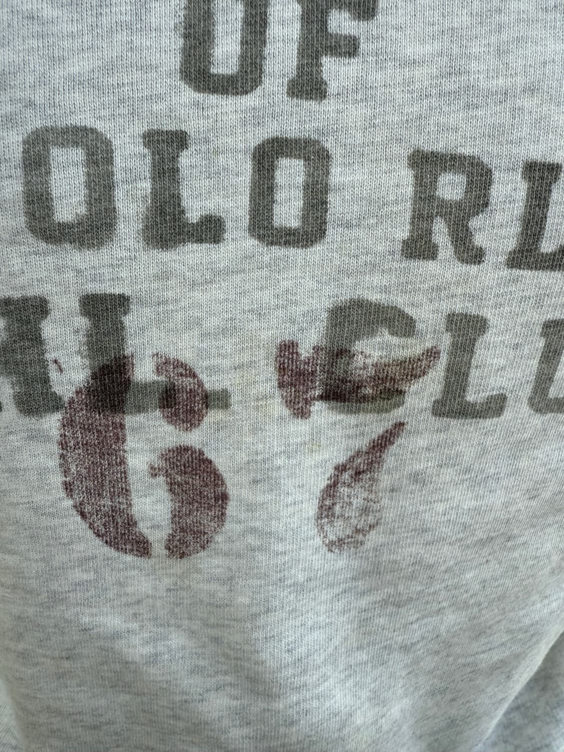 Polo Ralph Lauren 폴로 랄프로렌 빈티지 크랙 맨투맨 상품이미지5