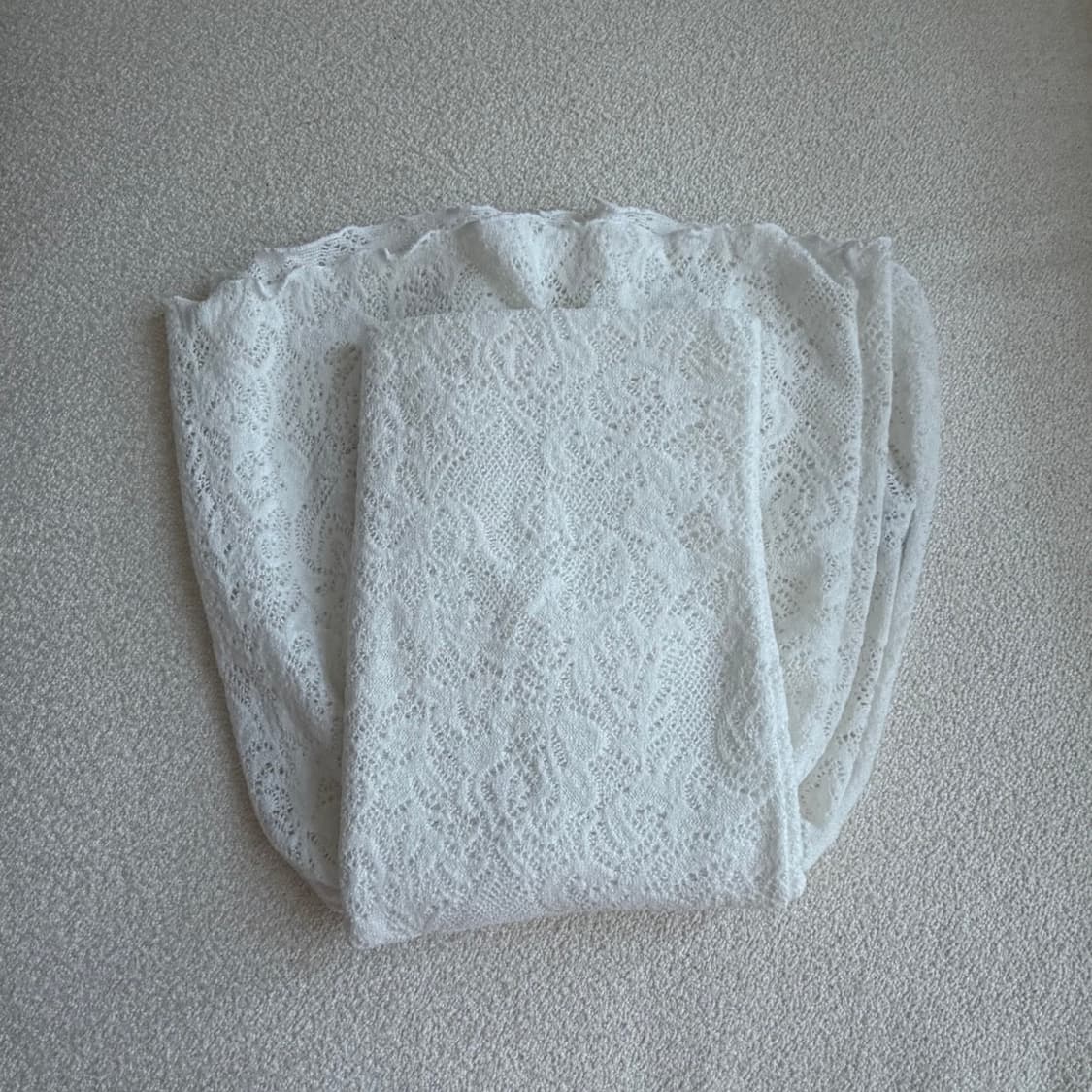 폴리수엠 BOTH SKIRT AND TOP IN LACE, WHITE 상품이미지3
