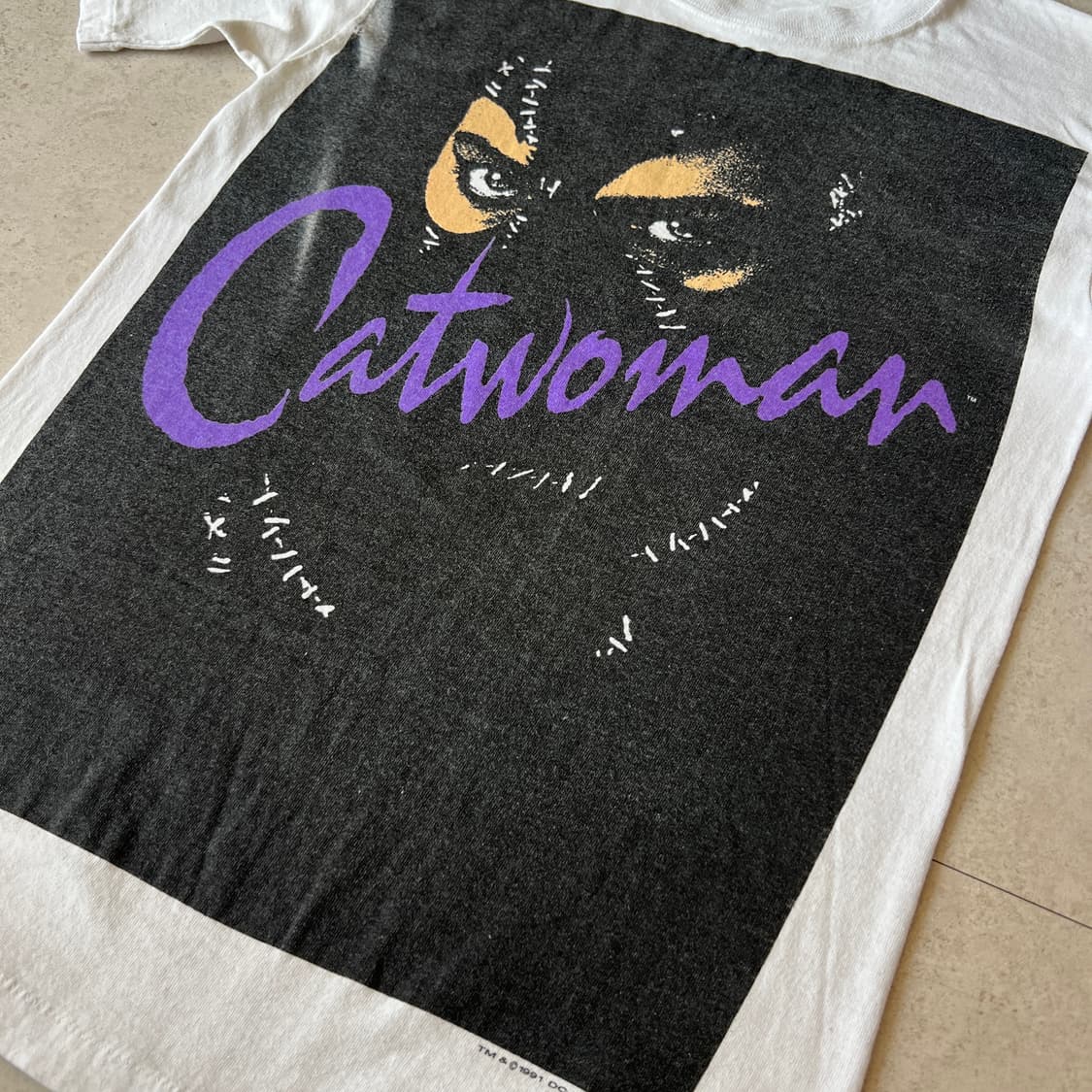 빈티지 90s Catwoman 티셔츠 상품이미지3