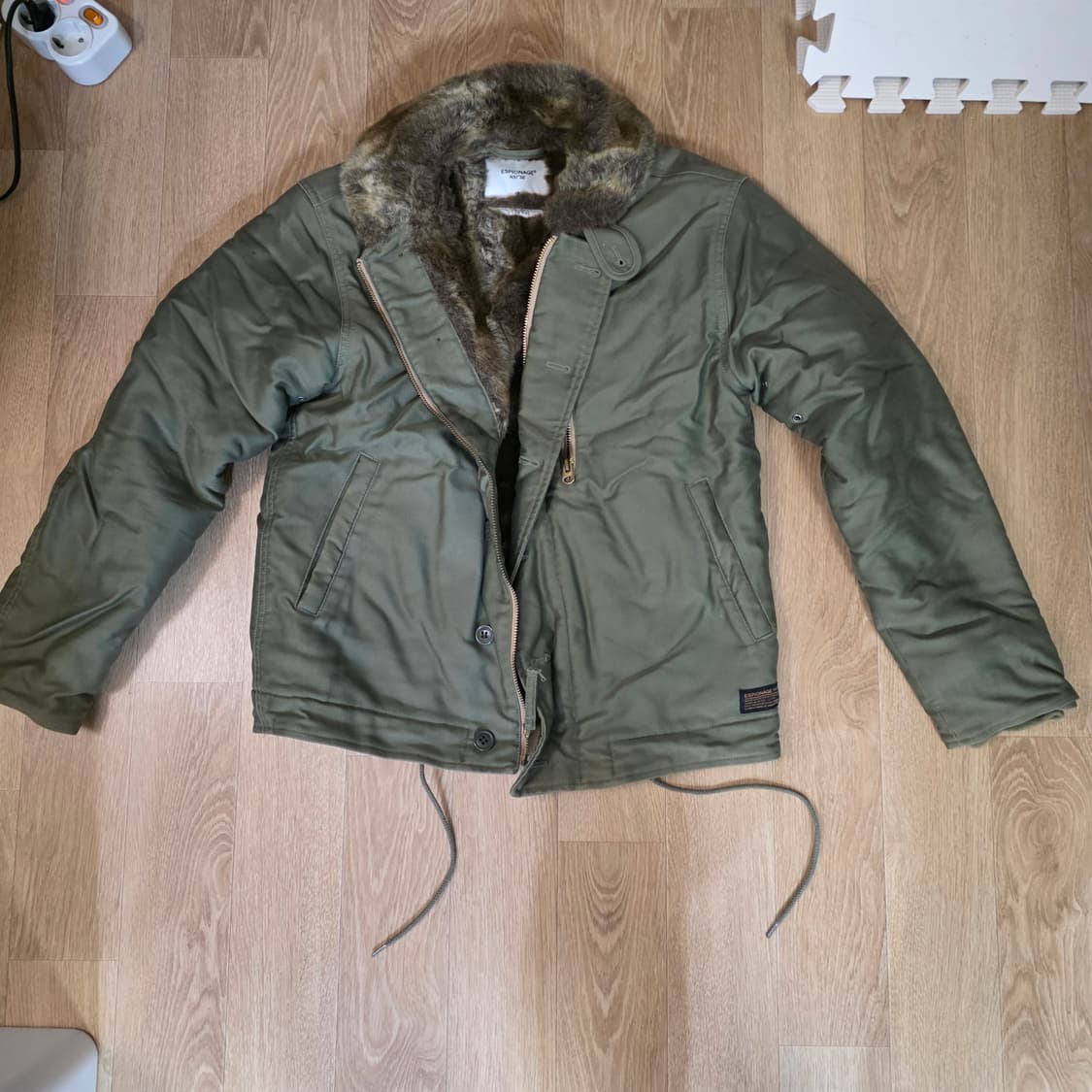 에스피오나지 Tylee USN N-1 Deck Jacket Olive 상품이미지1