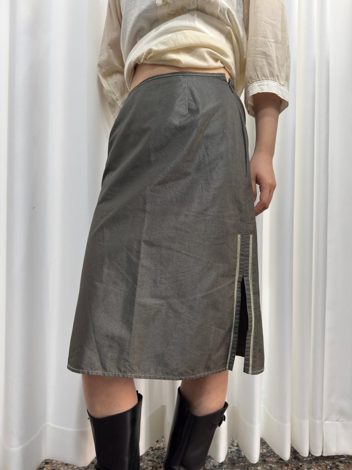 comme ca du mode ethnic midi skirt 상품이미지1