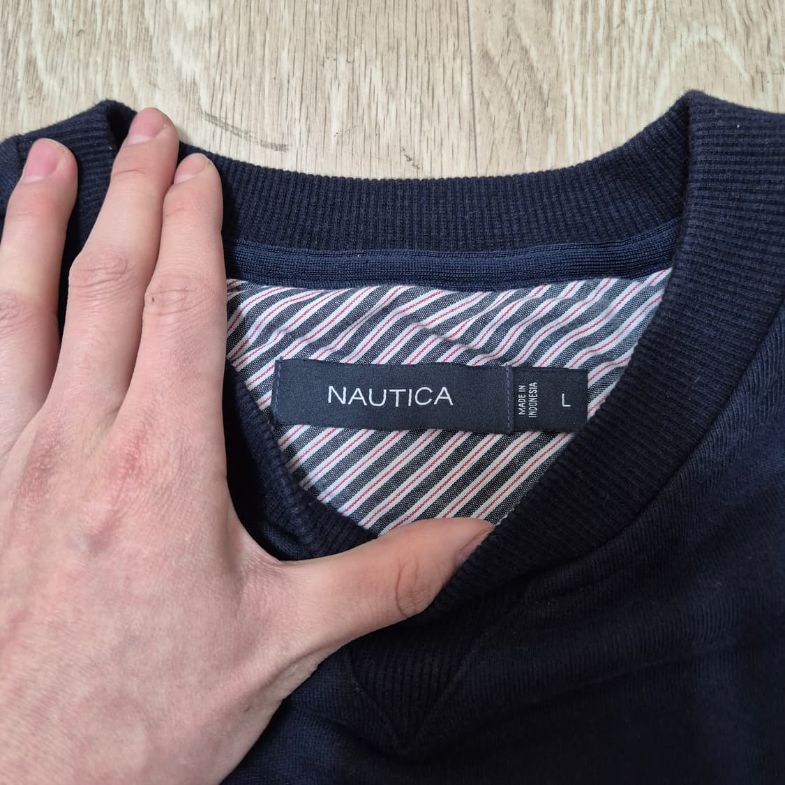 노티카 미니멀 로고 맨투맨 L(100) 상품이미지6