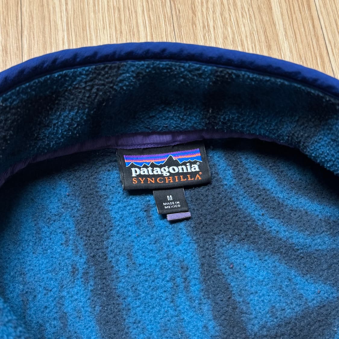 [남성 M] 파타고니아 신칠라 아즈텍 스톤 블루 상품이미지4