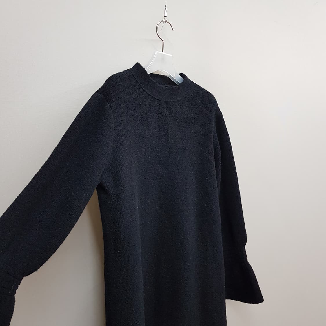 한섬 시스템 울 블렌드 미니멀 니트 원피스 F사이즈 상품이미지3