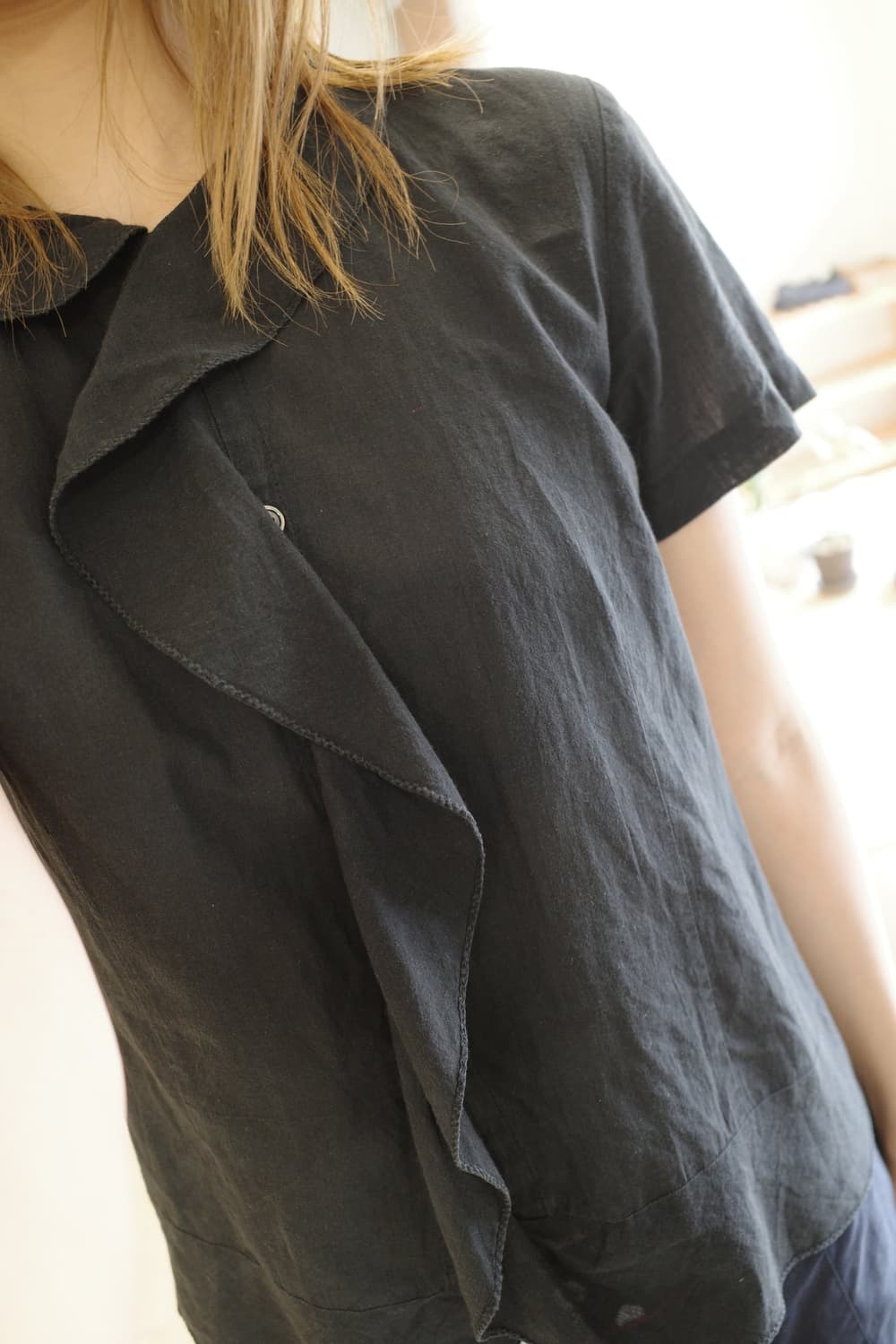 Comme des Garcons Wrinkle Blouse  상품이미지1