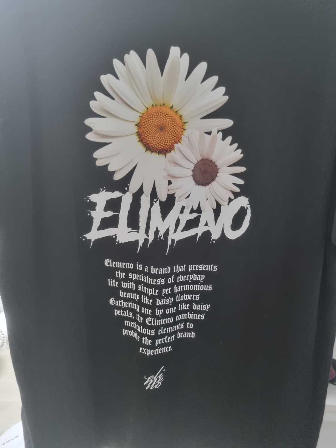 ELIMENO 검정 반팔 M 상품이미지1