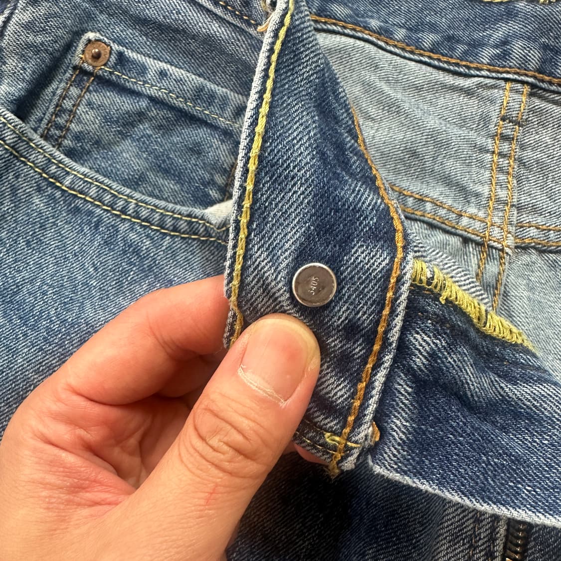 리바이스 550 블루 진 데님 팬츠 34 상품이미지6