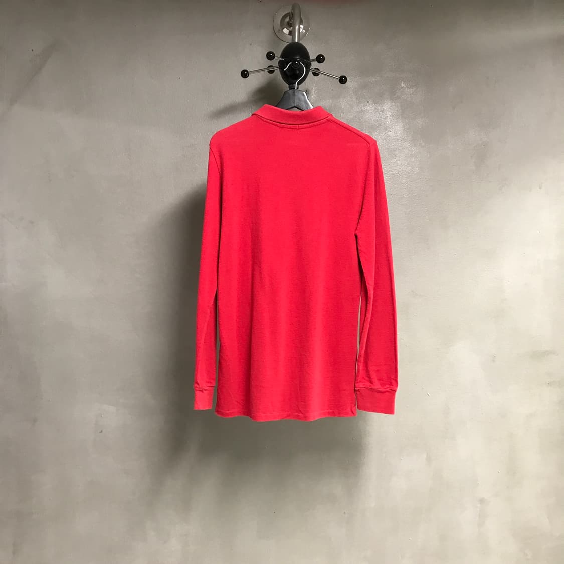 폴로 랄프로렌 PK 긴팔 카라티 레드 XL(W) 상품이미지6