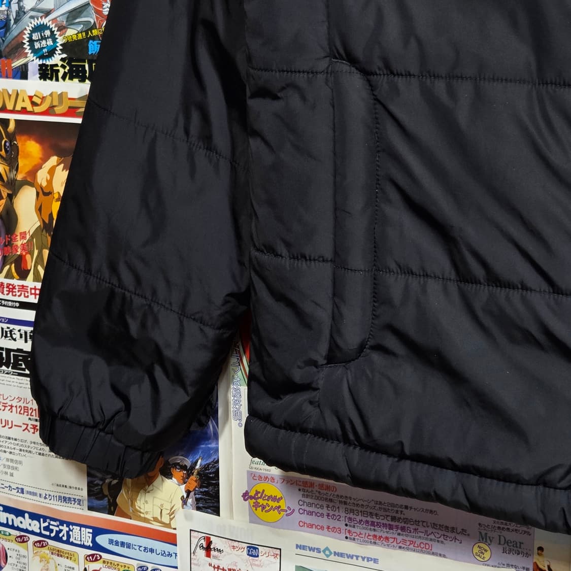 디키즈 블랙 경량 패딩 점퍼 상품이미지4