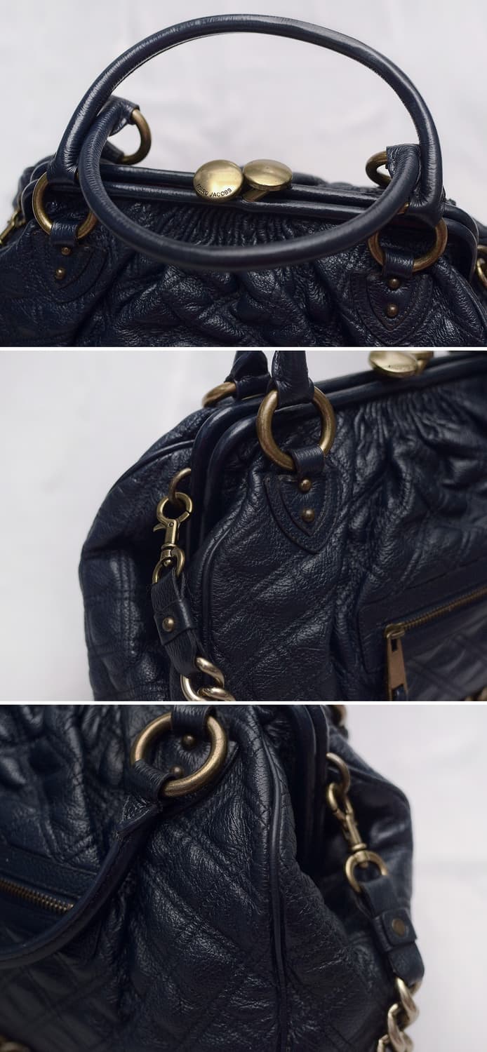 마크 제이콥스 스탐백 퀼팅 레더 금장체인 토트.숄더백 상품이미지7