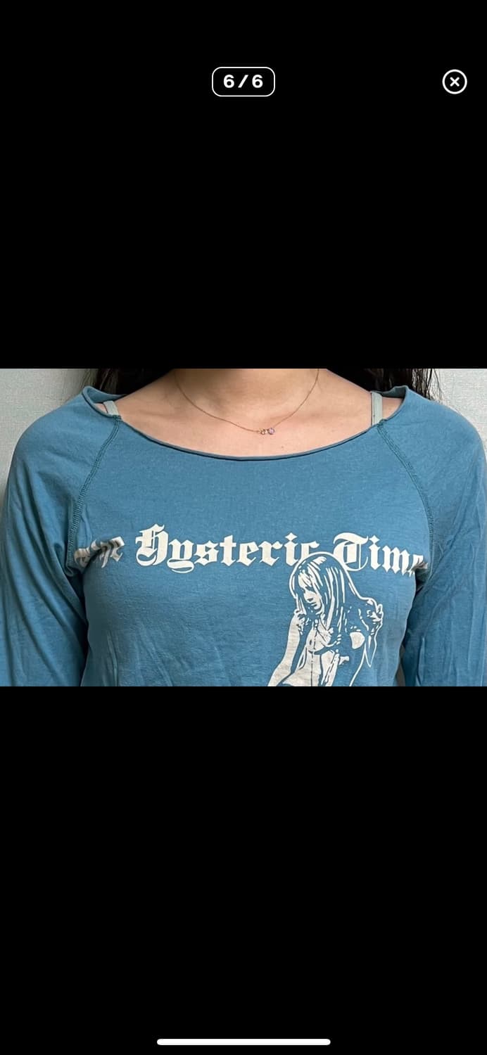 히스테릭글래머 롱슬리브 티셔츠 상품이미지4