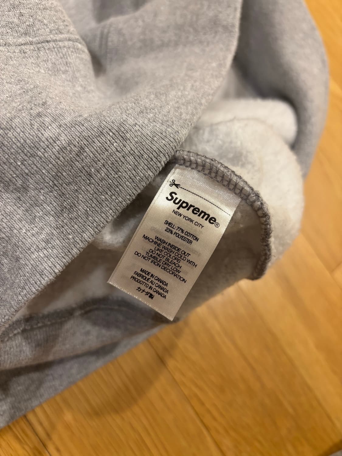 22FW 슈프림 언더라인 후드 스웻셔츠 상품이미지5