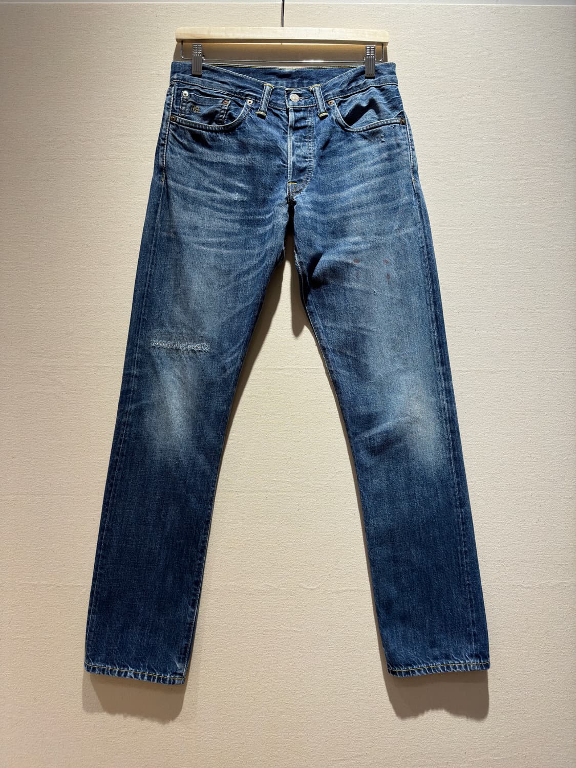 [MADE IN USA] 더블알엘 슬림 네로우 데님 팬츠 상품이미지1