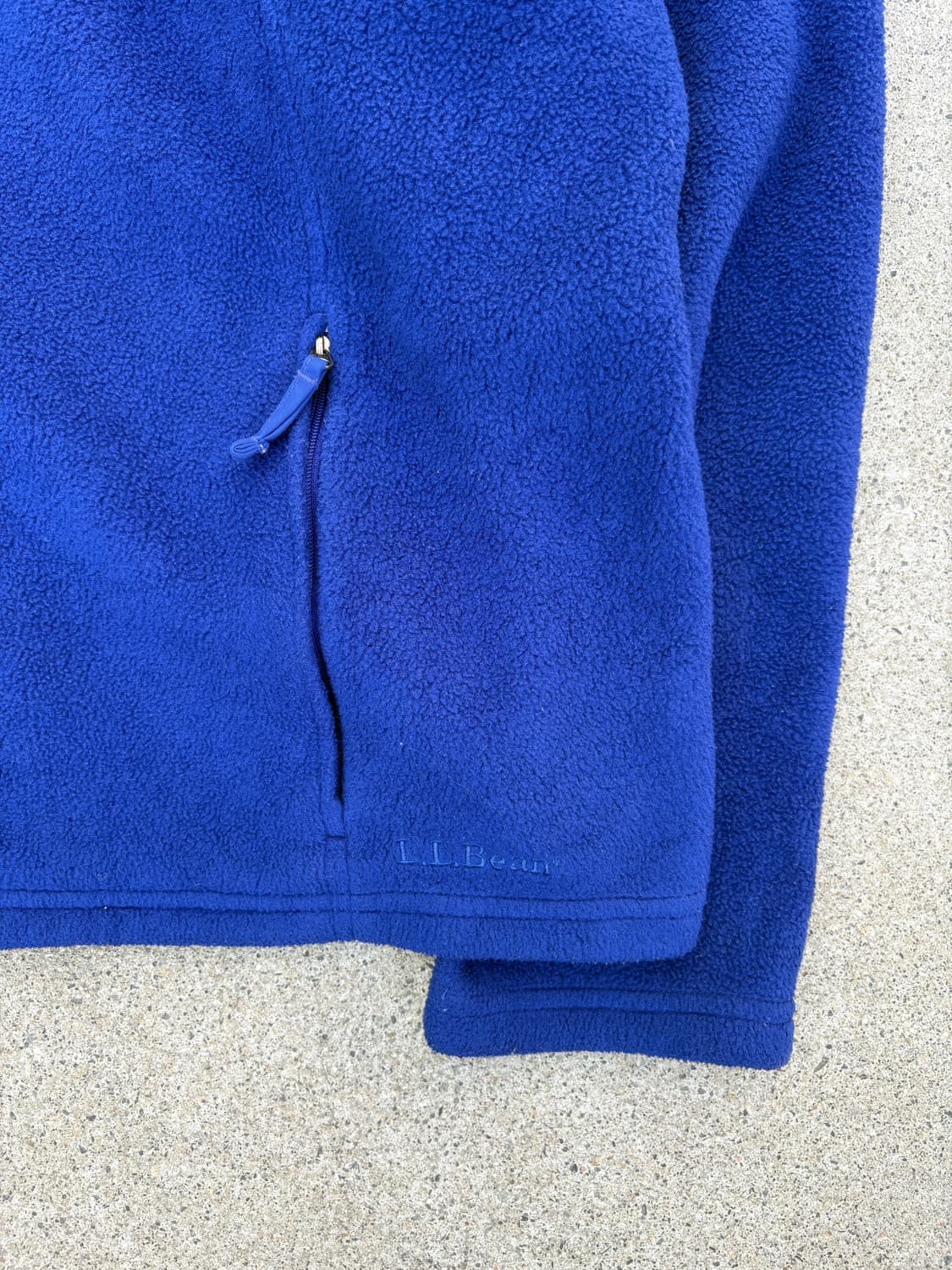 90s 엘엘빈 후리스 집업 자켓 상품이미지3