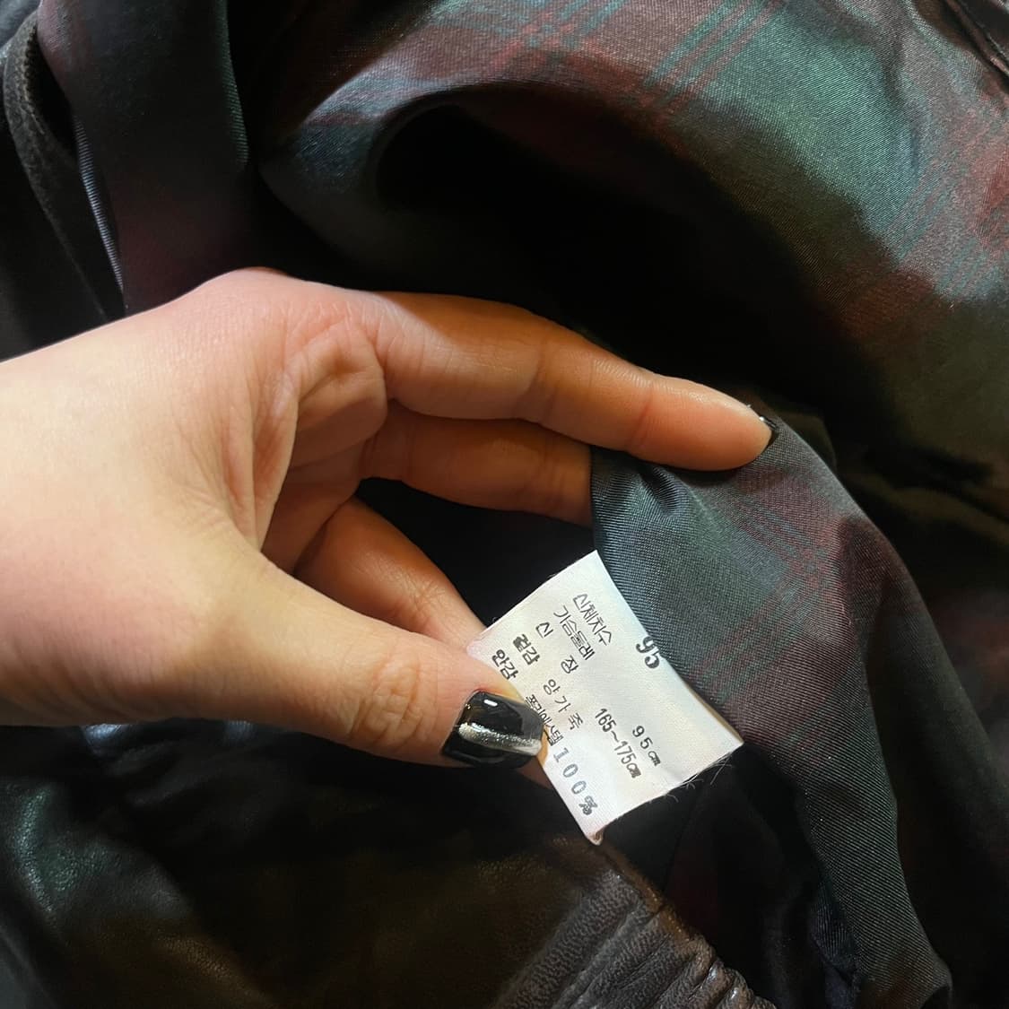 VINTAGE 빈티지 양가죽 봄버자켓 상품이미지4