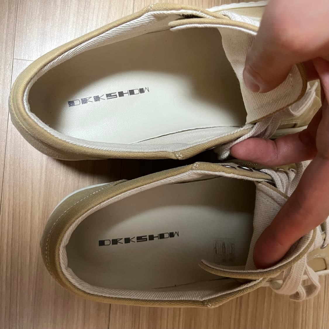 릭반스 / 릭오웬스 반스 베이지 42 상품이미지5