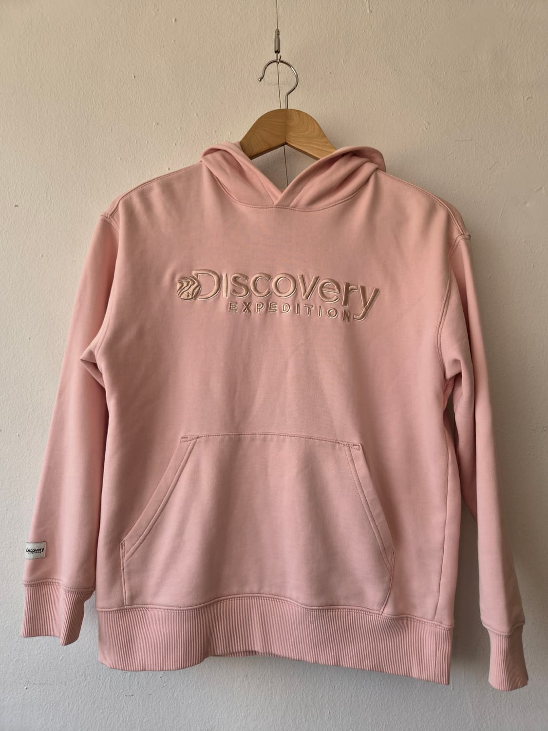 디스커버리 키즈 연핑크후드티셔츠 160사이즈 상품이미지2