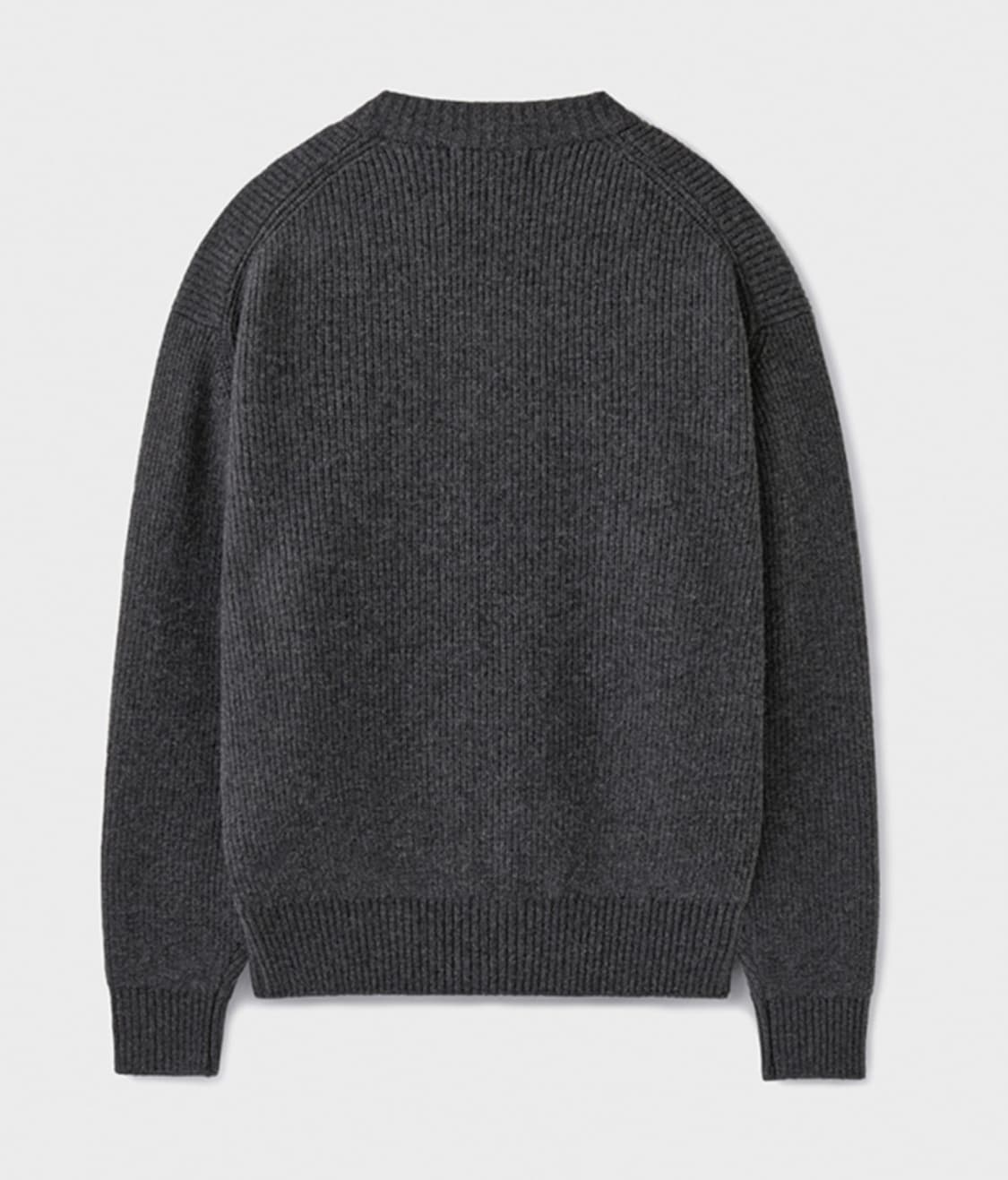 유니온블루 유블 스트럭처 가디건Xl 차콜 상품이미지2