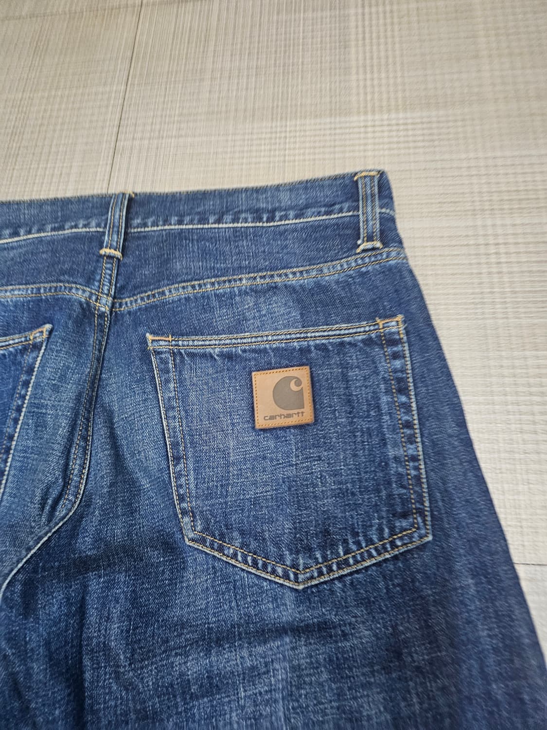 칼하트 워크 데님 청바지 상품이미지6