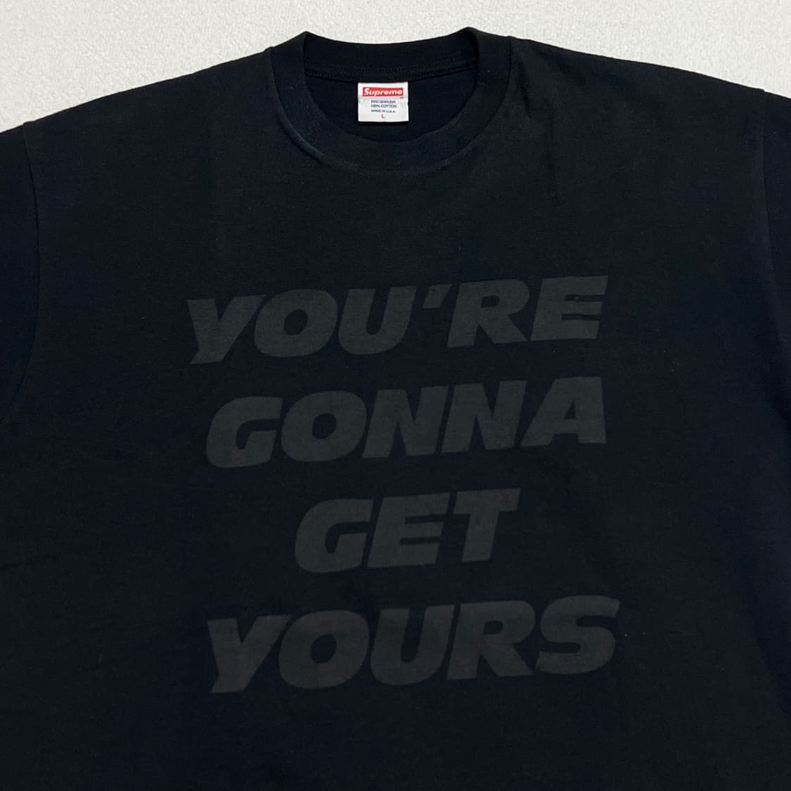 슈프림 06SS 퍼블릭에너미 YOU'REGONNA GET YOUR 티셔츠 상품이미지6